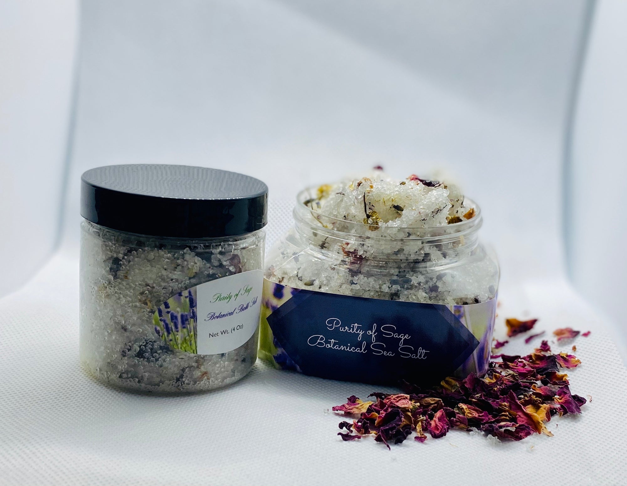 Botanical bath salt