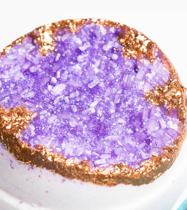 Amethyst bath bomb